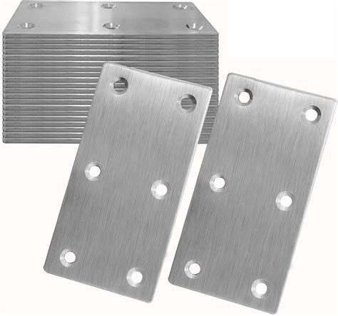 flat metal hardware brackets for wood|flat metal brackets with holes.